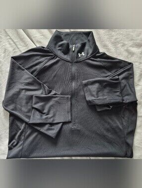 Under Armour Men’s Black Quarter-Zip Performance Jacket